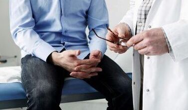 Reception with an urologist